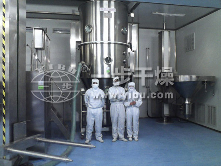 新型固體制劑制粒干燥聯線