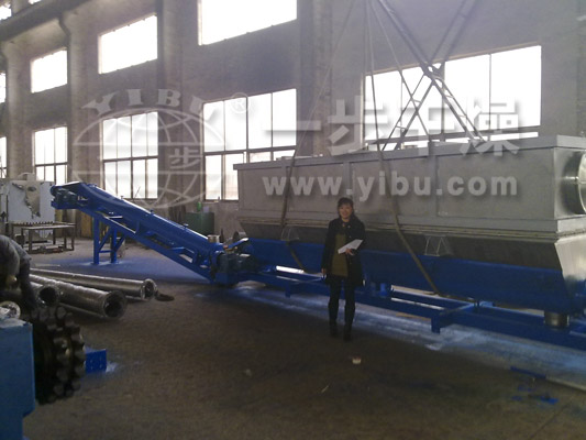 QJ系列空心槳葉干燥機制作現場